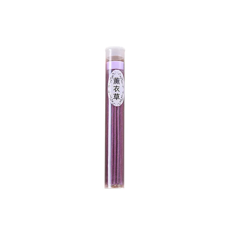 Incense Sticks 60Sticks Incense Burner Natural Aroma Purifying Air Lavender Rose Freshener Aromatherapy Meditation Household