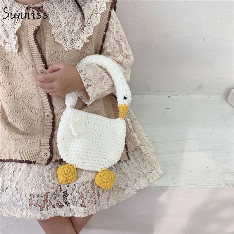 Handmade Cotton Crochet Purse Girl Cute Knitted Handbag Women Fashion Bag -  China Corchet Handbag and Handbags price | Made-in-China.com