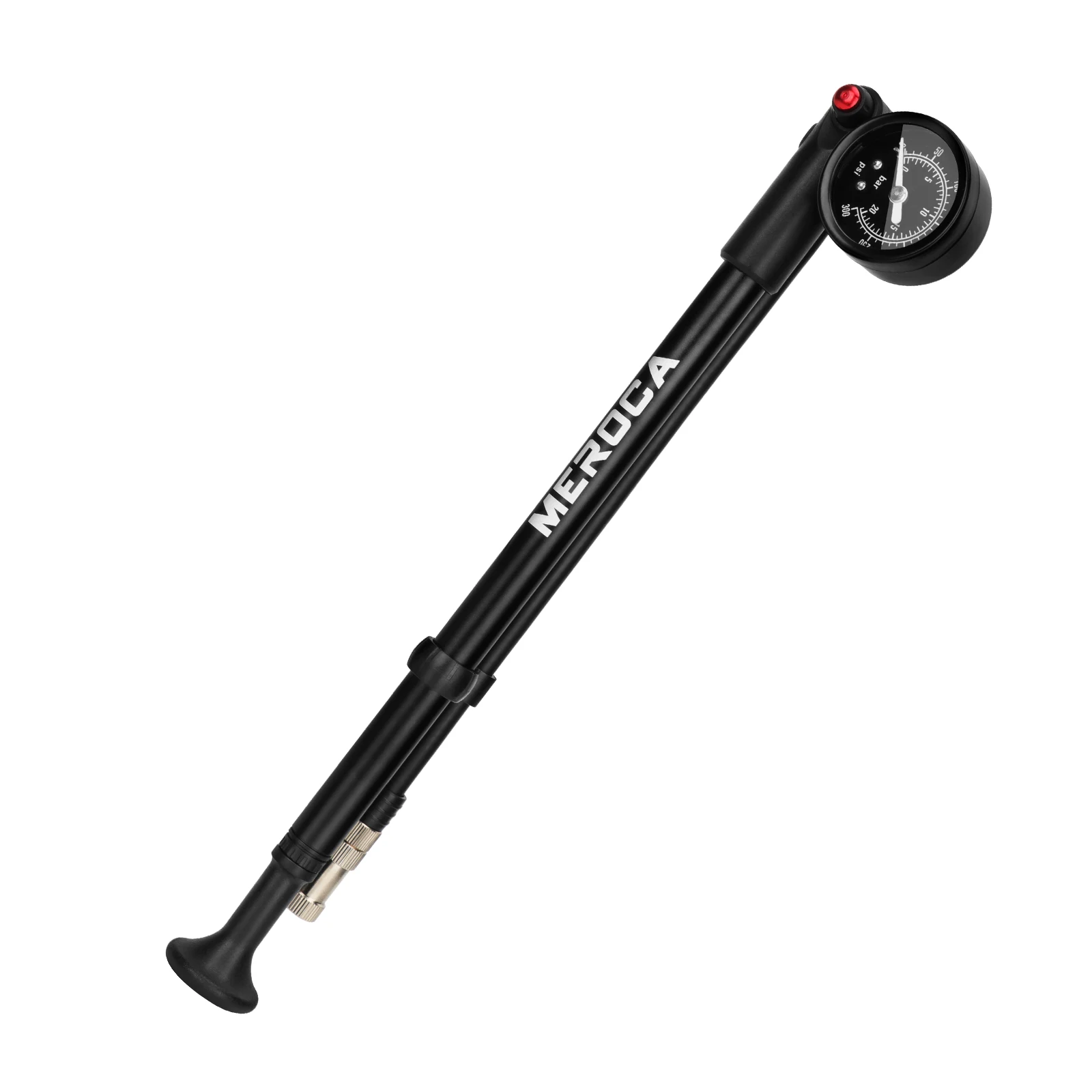MEROCA Mtb Pump 300psi Air Pressure For Front Fork Shock thumbnail 7