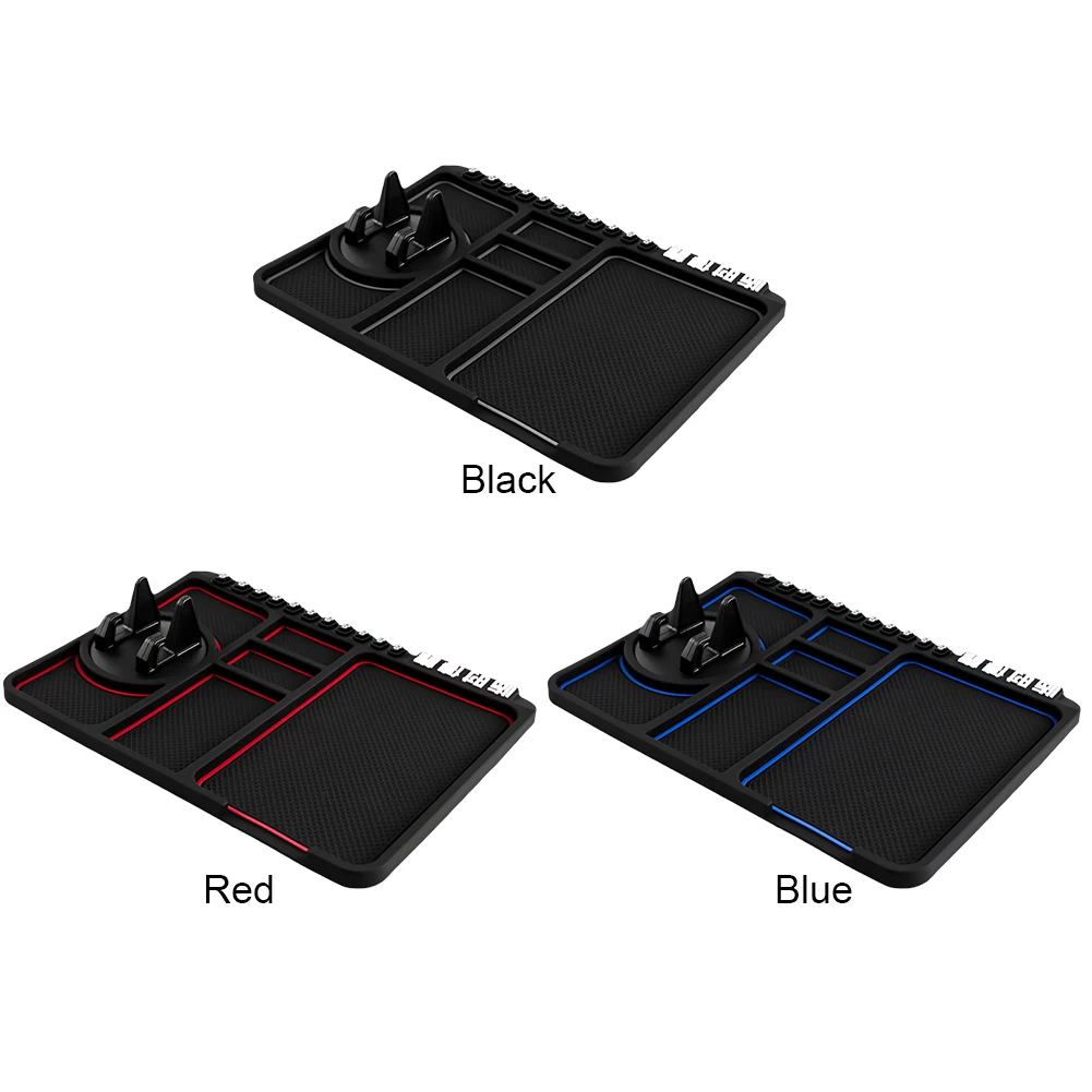 Car Dashboard Anti-Slip Mat Multifunctional Mobile Phone Holder Sticky Phone Seat Anti-Slip Pad Interior Accessories car non slip mat non slip mat car dashboard mat non slip dash mat dash adhesive holder dashboard phone holder dash phone holder
