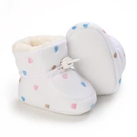 Plush Warm Kids Snow Boots Baby Boy Girl Shoes Cotton Shoes First Walkers Non-slip Infant Boot 0-18months 4