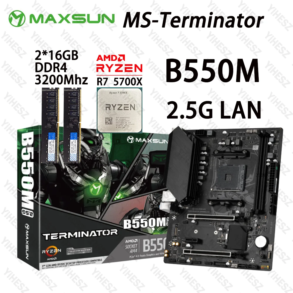 MSI B550M R7 5700x 32G セット MSI B550M R7 5700x 32G セット MSI B550M R7 5700x 32G セット