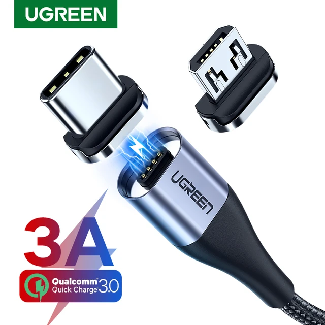 Ugreen Cable Usb Tipo C Carga Rápida 3.0 3a 3m