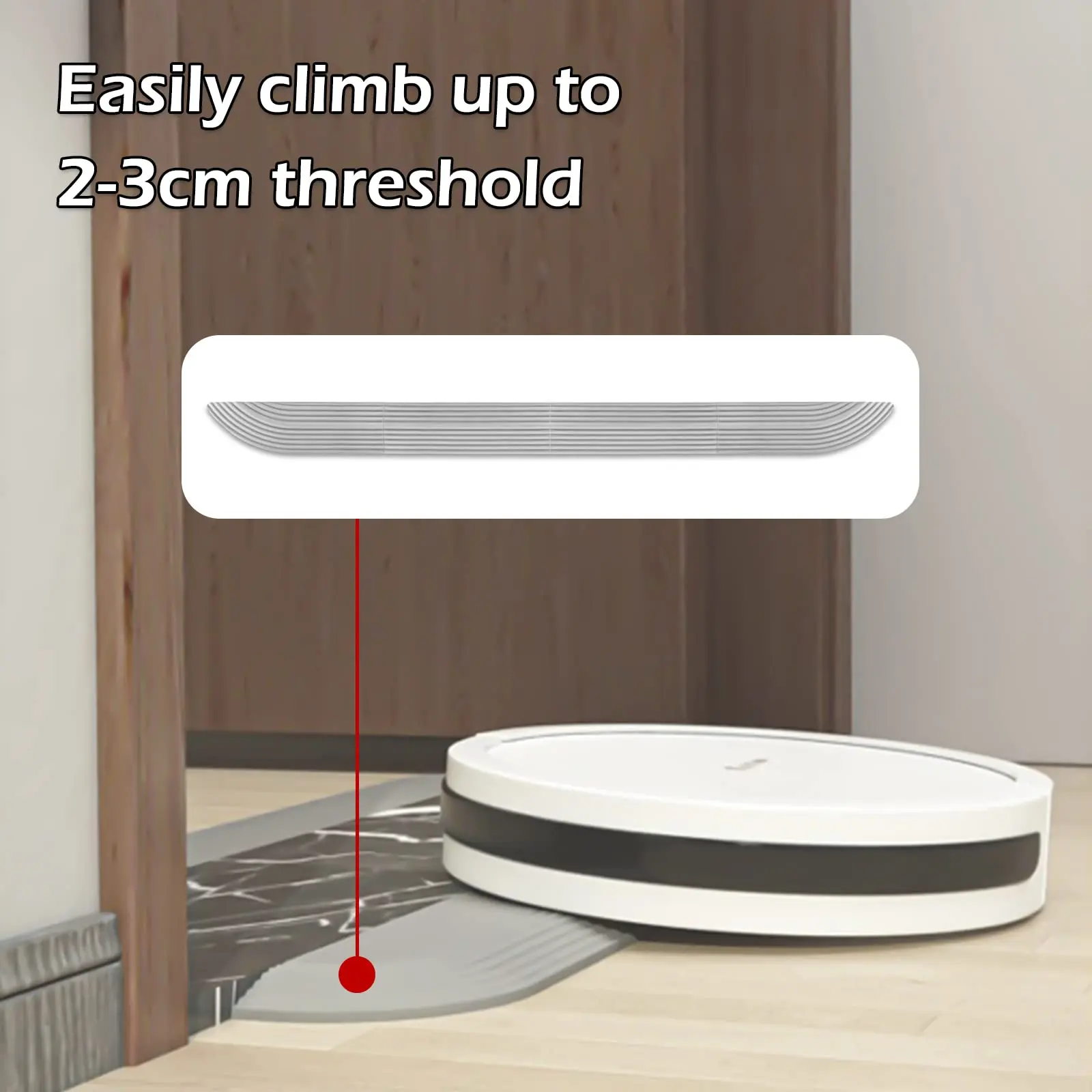 Threshold Bars Step Ramp Climbing Mat Xiaomi Roborock IRobot Roomba ILIFE Ecovacs Deebot Robot Vacuum Sweeper Accessories