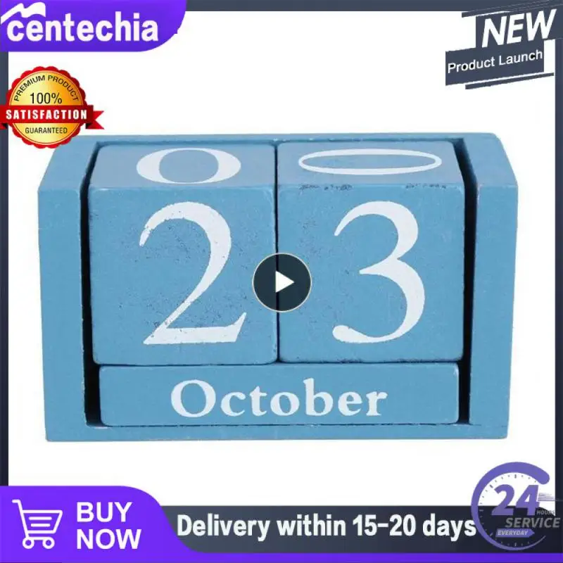 

Вечный календарь в винтажном стиле, 9,5x4,3x5 см