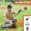 VEVOR Metal Detector for Adults & Kids with LCD Display 7 Modes DSP Chip Higher Accuracy Gold Detector 10'' Detection Depth 6