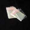 LBSISI Life 1000pcs 4*6cm Small Clear Opp Packing Bags Packaging Self Adhesive Bags Plastic Jewelry Gift Bag OEM Size 5