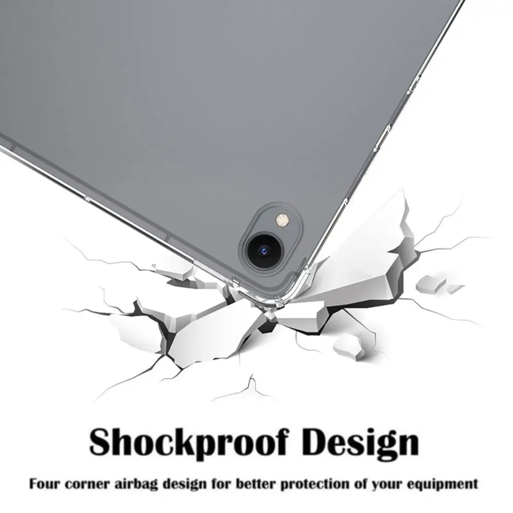 Ultra-Thin Transparent Anti-Scratch Shockproof TPU Tablet Case