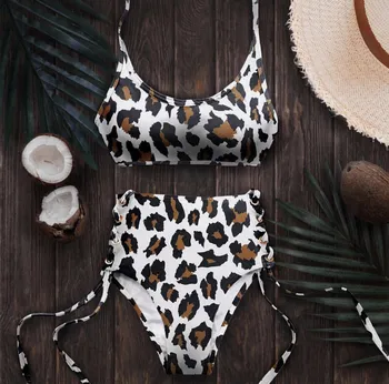 Bandage Bikini Sport Swimwear Women Swimsuit High Waist Bikini Set Push Up Maillot De Bain Femme Beachwear 2026 Bathing Suit