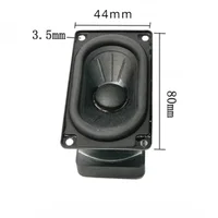 SOTAMIA 1Pcs Subwoofer Speaker 4480 8 Ohm 15W Rectangular Sound Blaster Super Bass Speaker Audio Home Theater HIFI Loudspeaker 2