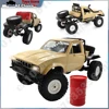 WPL C14 RC Car 1:16 2.4G 2CH 4WD Mini Off-road RC Semi-truck with Metal Chassis / TPR Tires / 15km/h 1/16 Rc Truck Cars 4