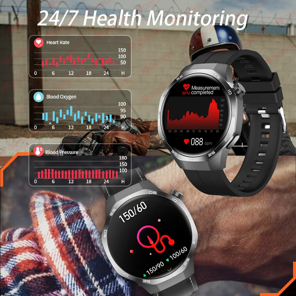 smart watch GT5 PRO Smart Watch Men Watch 5 Pro AMOLED HD Screen Bluetooth Call GPS Trajectory NFC Heart Rate Compass