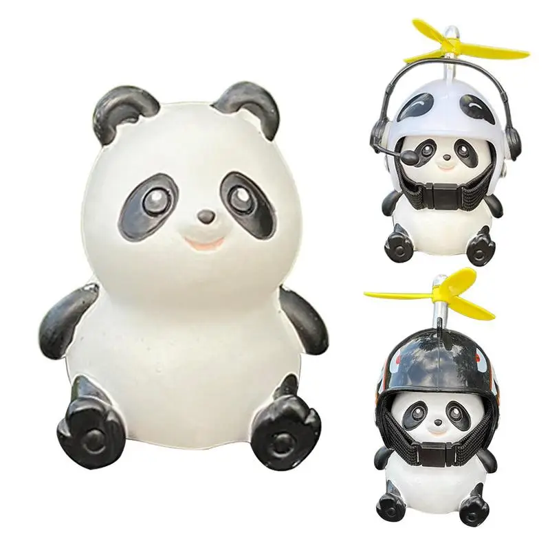Bicicletta Panda Casco Bamboo Dragonfly Car Moto Manubri Decorazioni Per Eliche Per Attrezzatura Da Ciclismo Accessori Auto