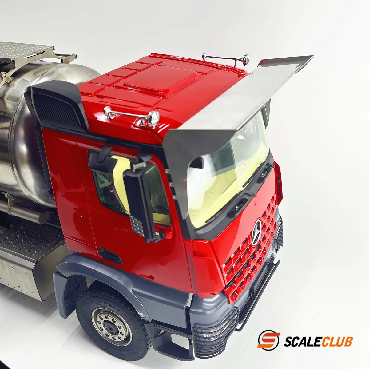 

Scaleclub Model 1/14 For Mercedes Benz For Hino Dump Truck Sunshade For Tamiya Lesu For Scania Man Actros Volvo Car Parts