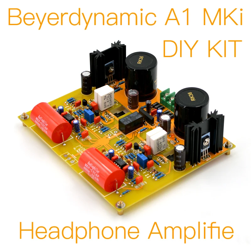 Mofi-Beyerdynamic A1.Mki Amplificatore Per Cuffie-Kit Fai-Da-Te E Scheda Finita