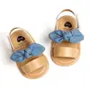 0-18M Fashion Newborn Baby Girls Sandals Princess Shoes Infant Bowknot Toddler Summer Sandals PU Non-slip Shoes 1