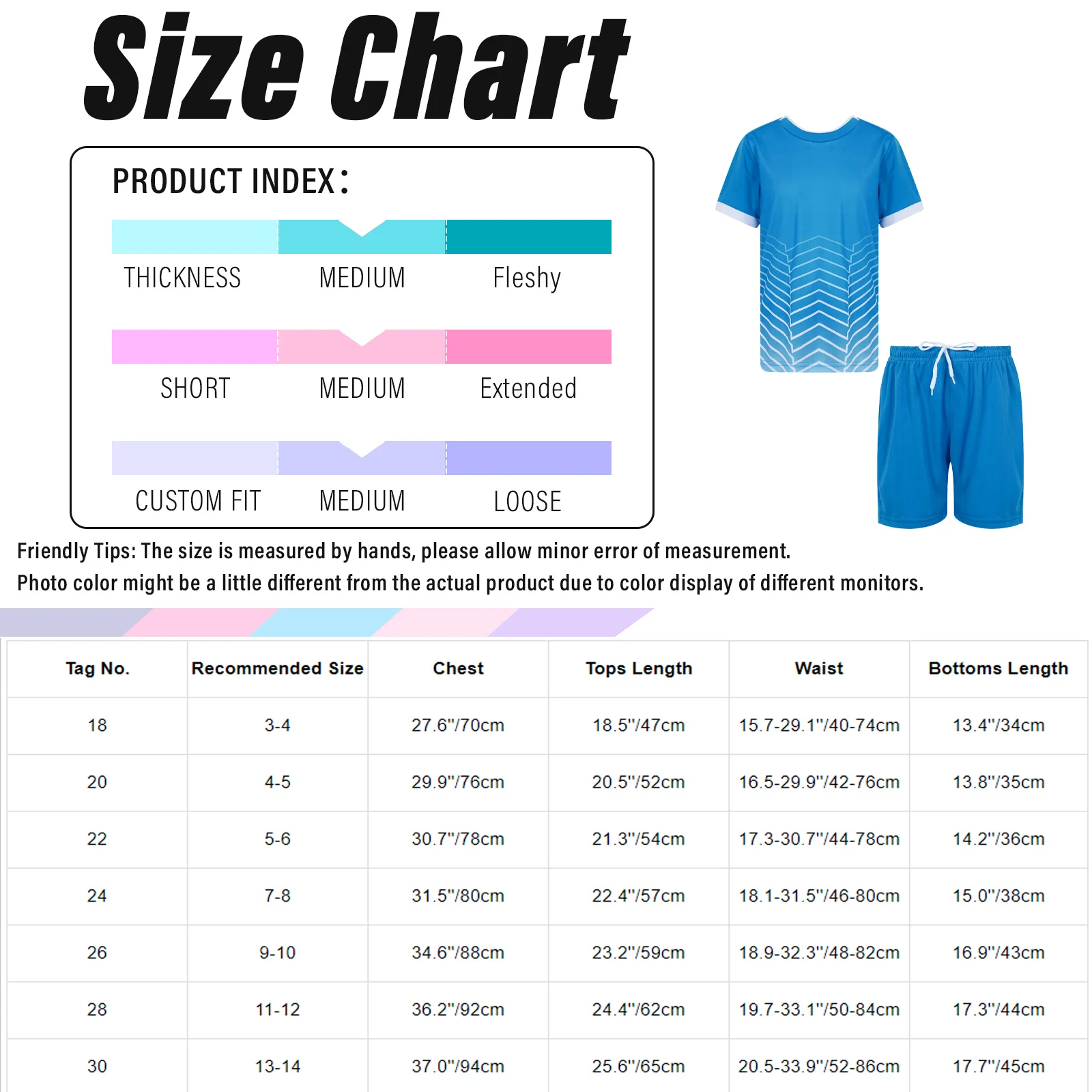 Child Boys Girls Soccer Uniform Football Training Competition Sport Suit Short Sleeve Breathable T-shirt with Shorts Activewear