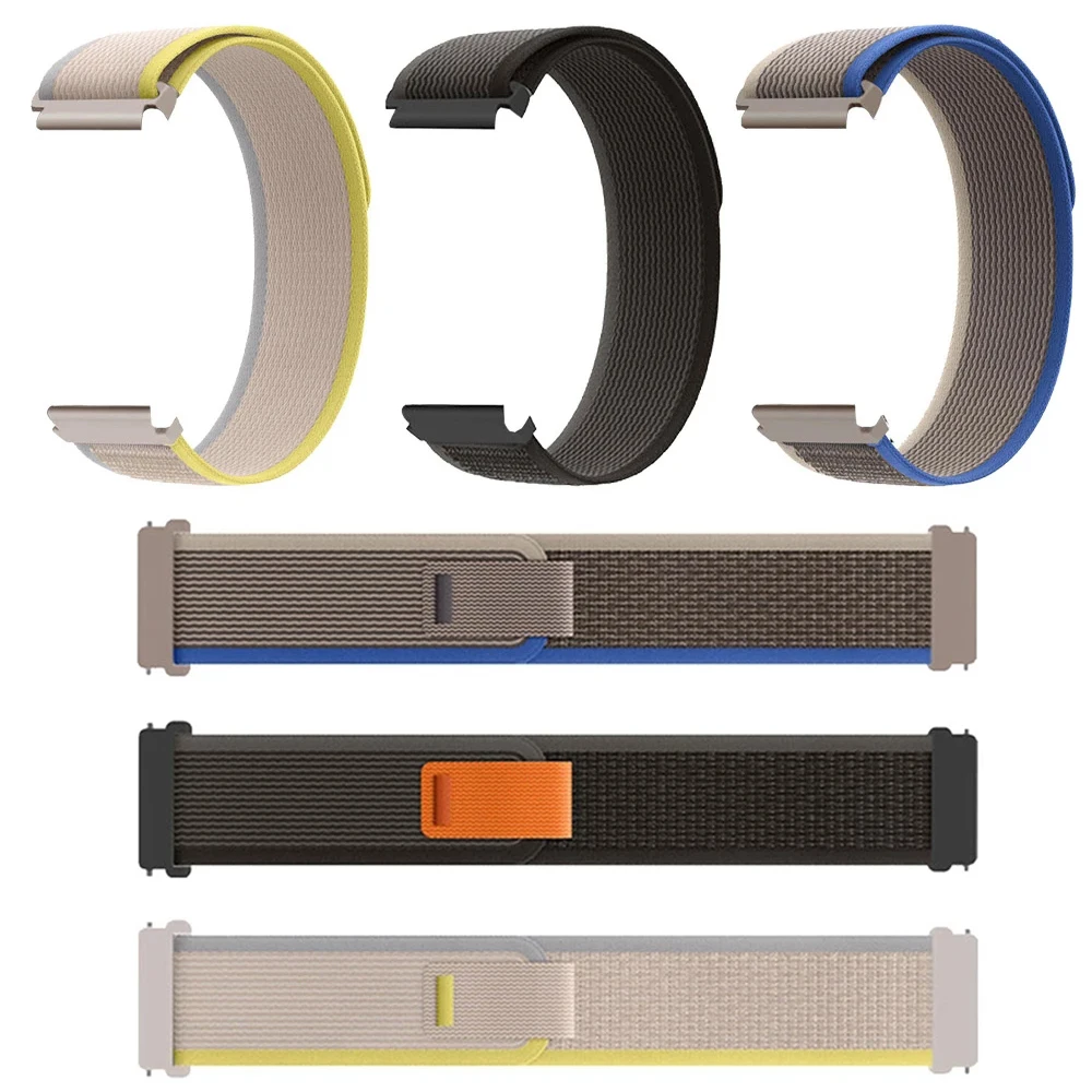 Nylon Loop Strap 20/22mm Watch Band - Durable Fitness Sport Bracelet