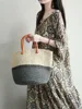 Summer New plus Size Women's Slimming Korean Loose V-Ne Overhead Dr Faionable All-Match Long Skirt Cotton Bell Sve