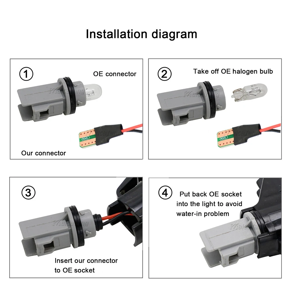 ̳ LED ̵ Ŀ Ʈ ÷ο ̵  , ̴  R56 R57 R58 R59 2007-2013, 2x