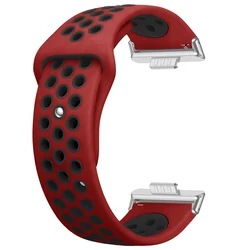 Breathable Silicone Sport Watchband - Smartwatch Accessory Strap - huawei fit 3 (RBS)