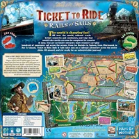 Ticket to Ride Rails & Sails Board Game English Family Multiplayer Friends Party Play Cards Game Plot Collection Toys Gifts 2