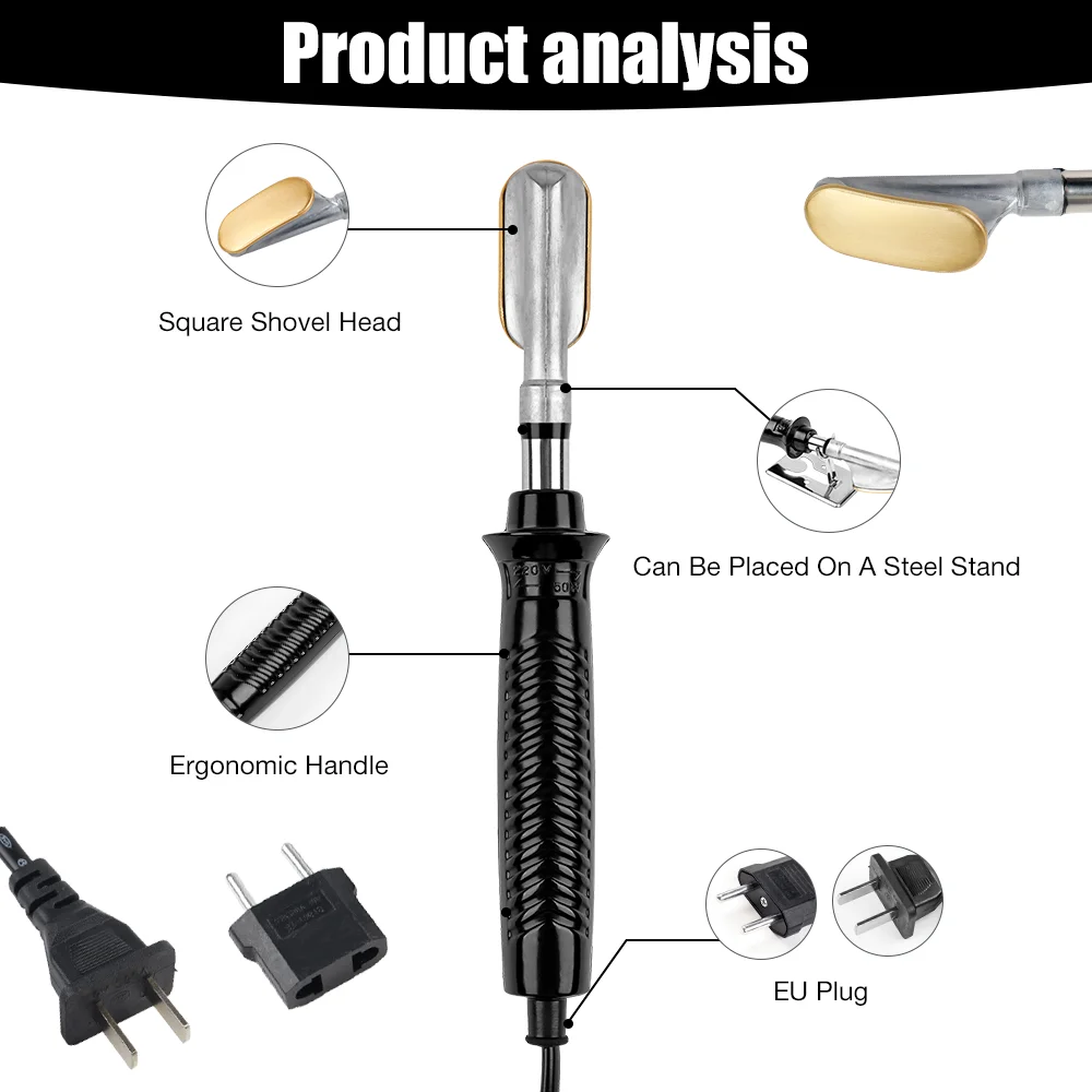 50W Or 100W Car Bumper Repair Soldering Iron, 110V/220V Home Leather Ironing Tools Belt PP PE PVC ABS Welding Rod, Welding Tools 4