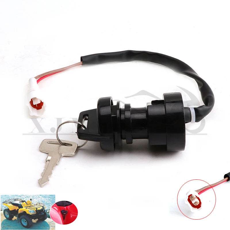 

ATV Ignition Key Switch for Yamaha YFZ350 Banshee 95-01 Big Bear YFM 350 400 Motorcycle Electric Dirt Bike Ignition Key Switch