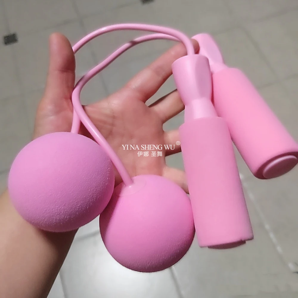 1pair Cordless Jump Rope Home Gym Equipment With Heavy Balls Sports Fitness Training Bodybuilding Exercise Rapid Speed Skipping