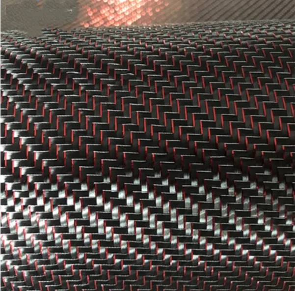 Enhanced Carbon Aramid Fiber Hybrid Fabric Cloth in Twill/Plain Weave Design