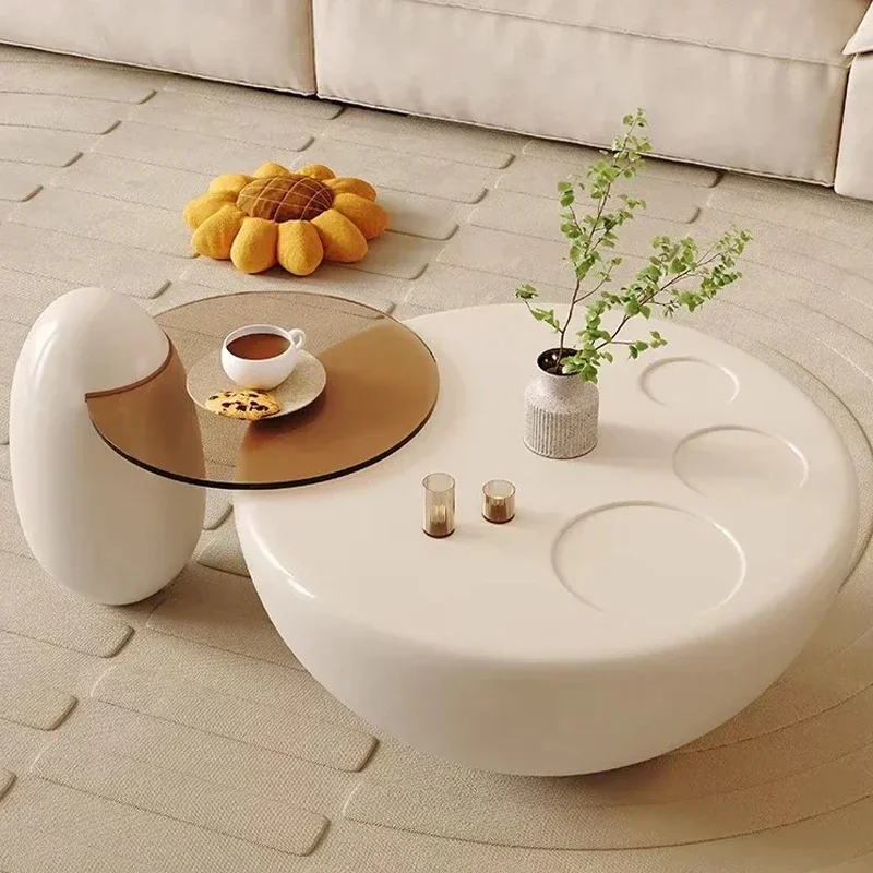 

Luxury Living Room Coffee Table Trau Small Modern Nordic Mobile Coffee Table Mesa Lateral Apartamento Stoliki Do Kawy Furniture