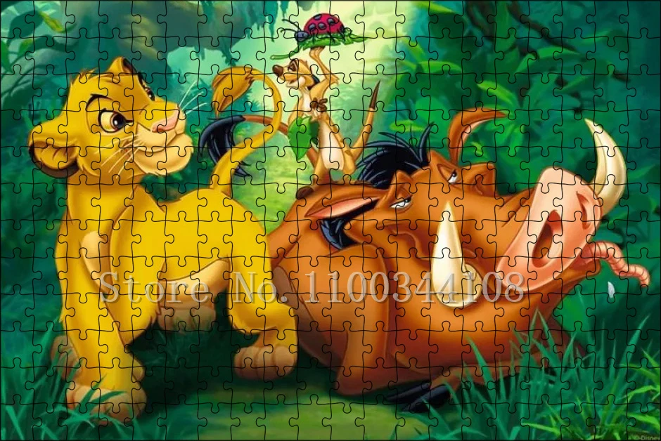 Le roi lion - Puzzle en bois – mindsti
