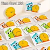Kids Owl Clock Time Learning Toys Montessori Teaching Tool Digital Time Matching Cognitive Math Toy Kindergarten Educatinal Game 4