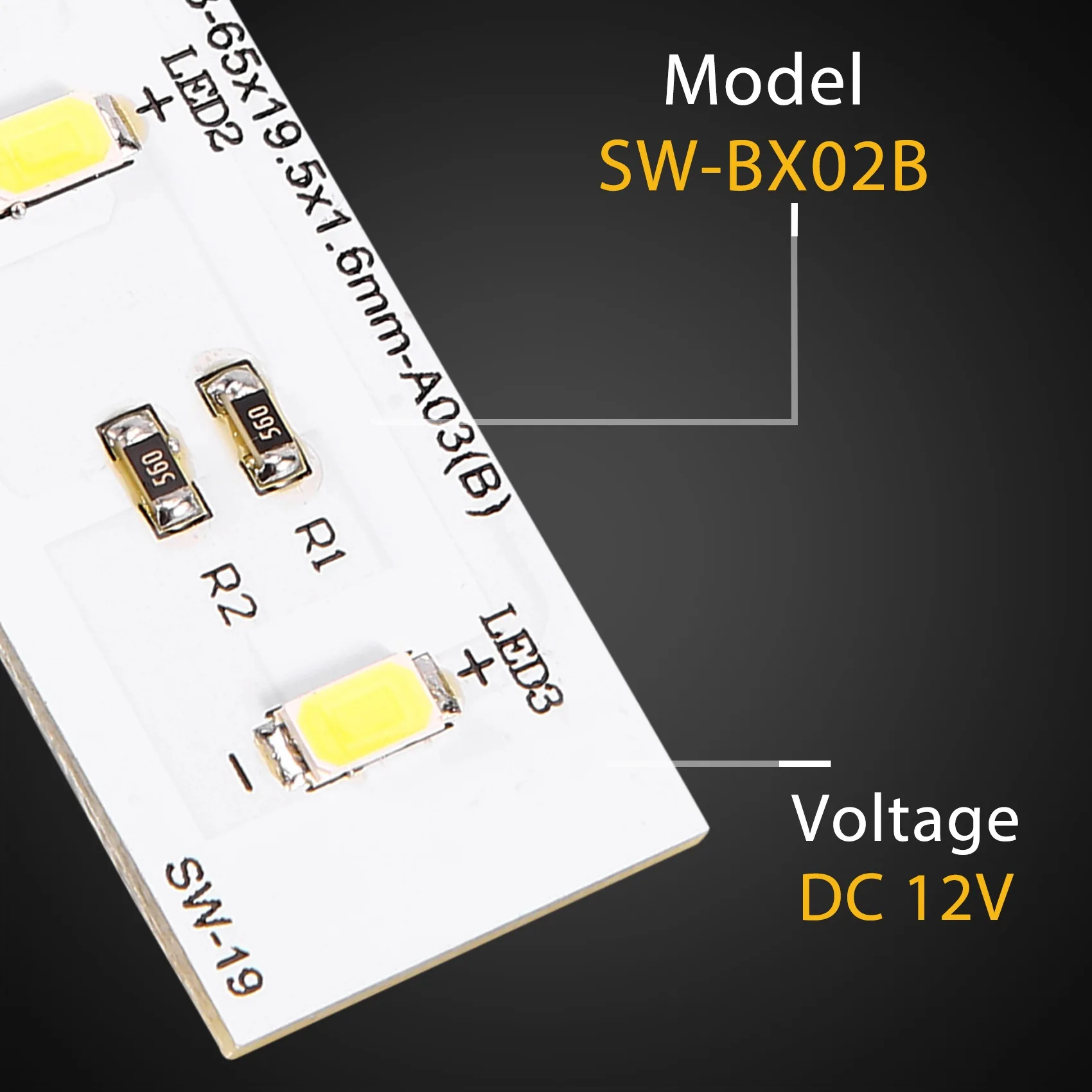 A05E-일렉트로룩스 냉장고 ZBE2350HCA SW-BX02B 수리 부품용 냉장고 LED 라이트 스트립 바 교체용