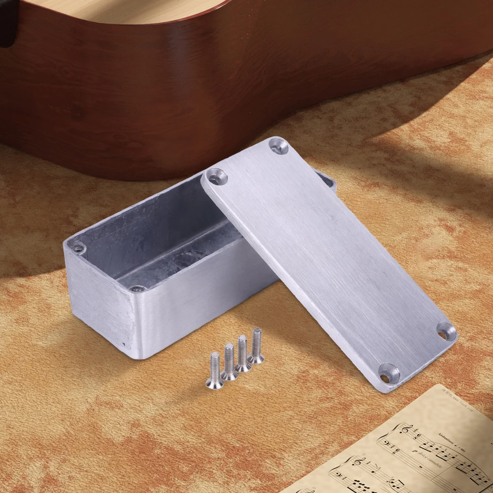 1-5Set 1590A Style Pedal Enclosure with Screws Die Cast