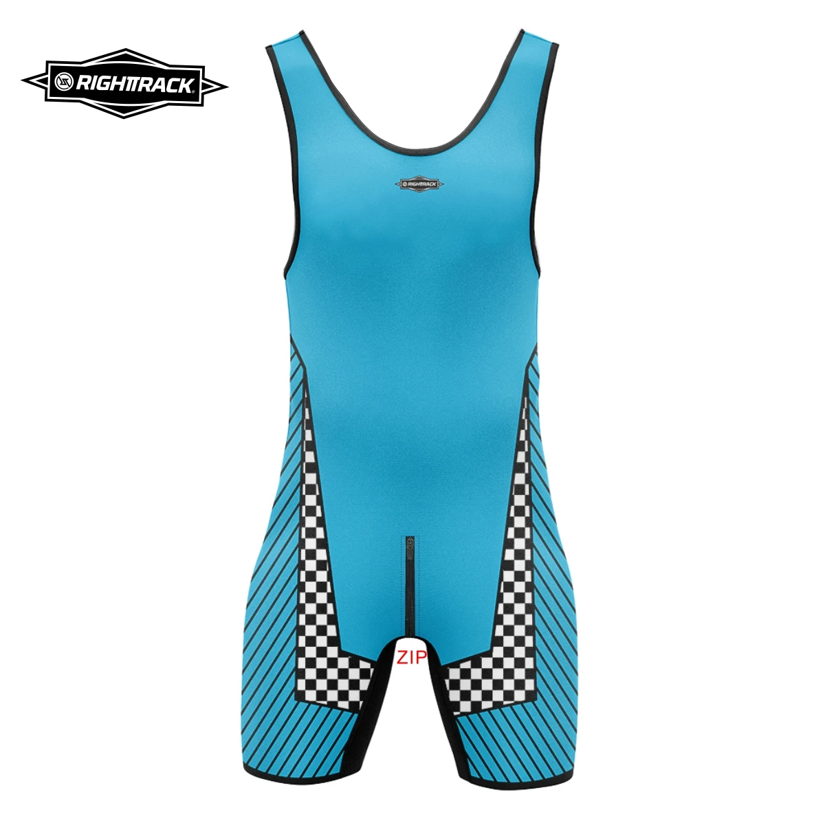 Mens Wrestling Singlets Front And Back Zipper Dog SexyMan Bodysuits RT One-Piece Undershirts Powerlifting Sleeveless Sleepwear 4
