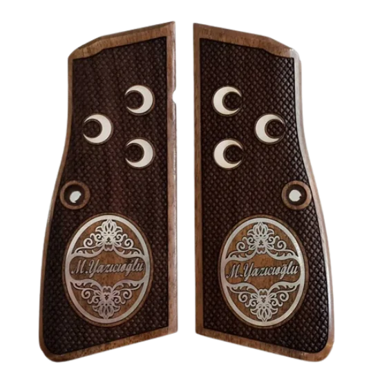 

KSD Brand Browning MK3 Compatible Walnut Grips Diamond