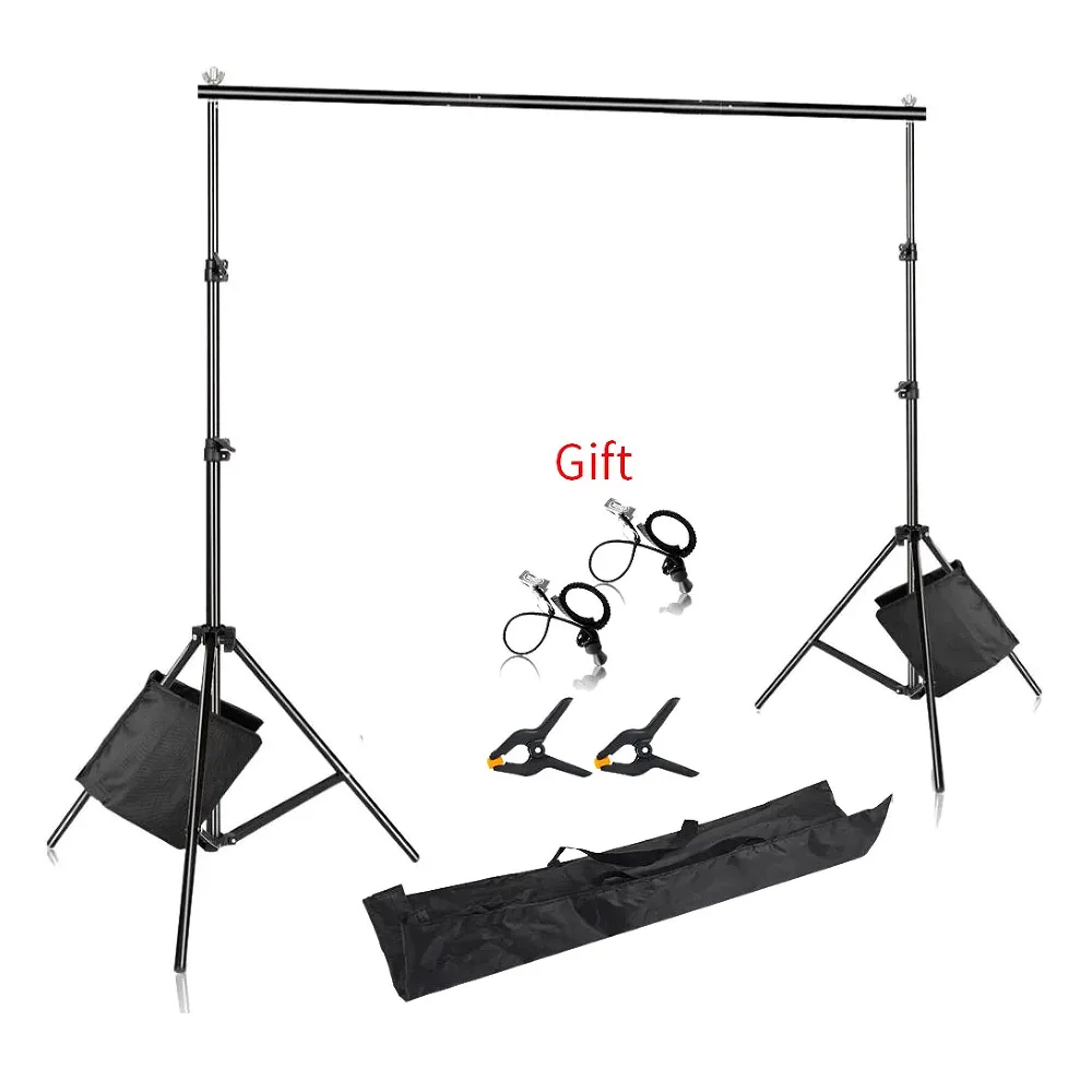 Supporto Per Fondale Fotografico Kit Di Sfondo Per Studio Fotografico Fondali Chromakey Green Screen Frame Support System Treppiede Regolabile