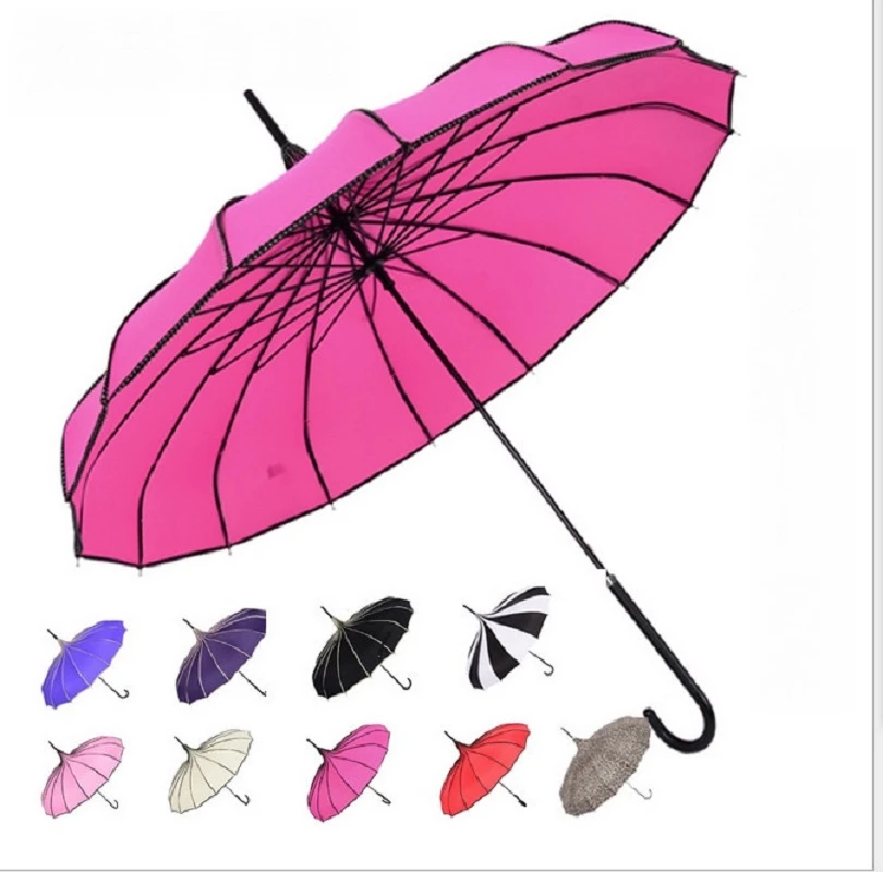 Paraguas para Pagoda, sombrilla lisa de alta calidad, a moda, para sol y 9 20 unids/lote|pagoda umbrella|fashion umbrellaquality umbrella - AliExpress