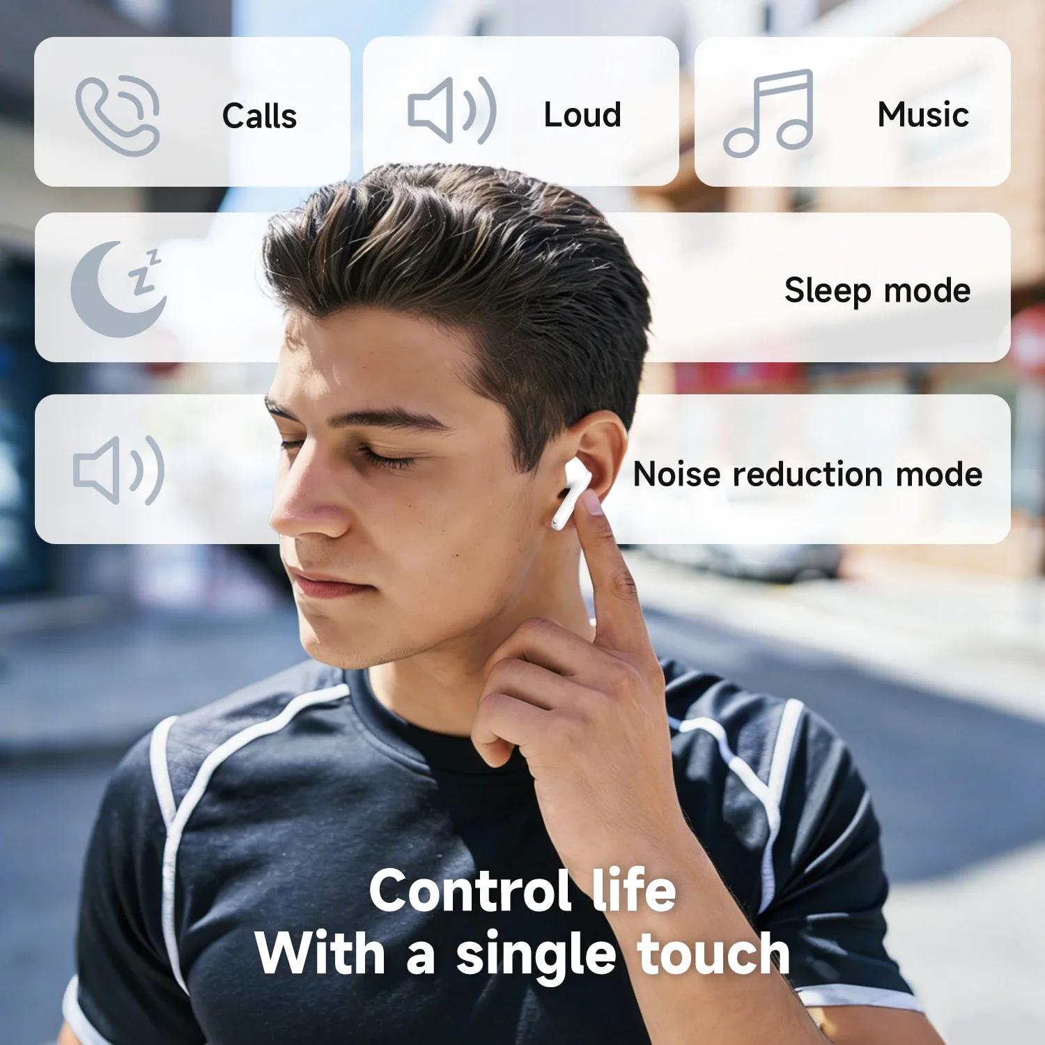 Honor X7e Active Earbuds Image 5