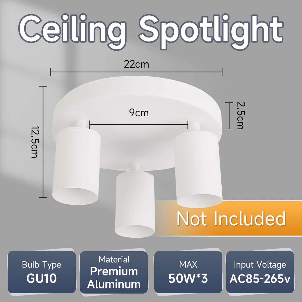 LED Ceiling Spotlight for Indoor Home Decor and Kitchen Lighting