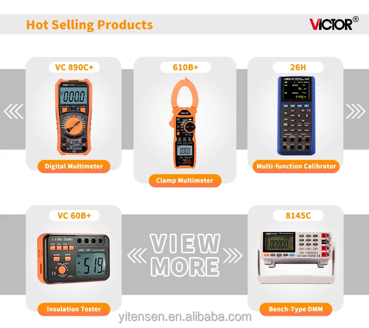 BRAND VC8045-II Bench Type True RMS DMM Digital Multimeter