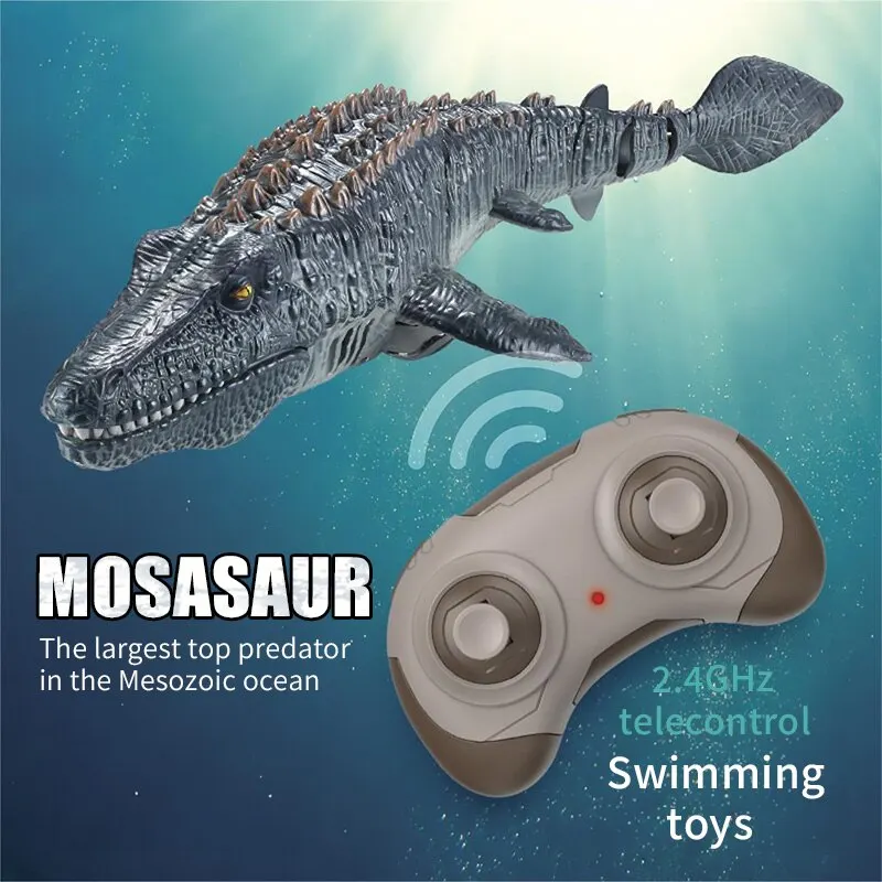 Simulation Dinosaur Water Spray 2.4G Remote Control Water Toys
