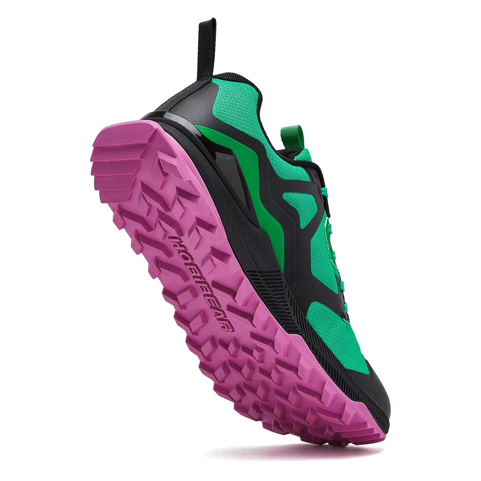 HOBIBEAR Chaussures de randonnée unisexes pour femmes et hommes, chaussures de trail running outdoor en cuir artificiel antidérapant à lacets_voghion.com