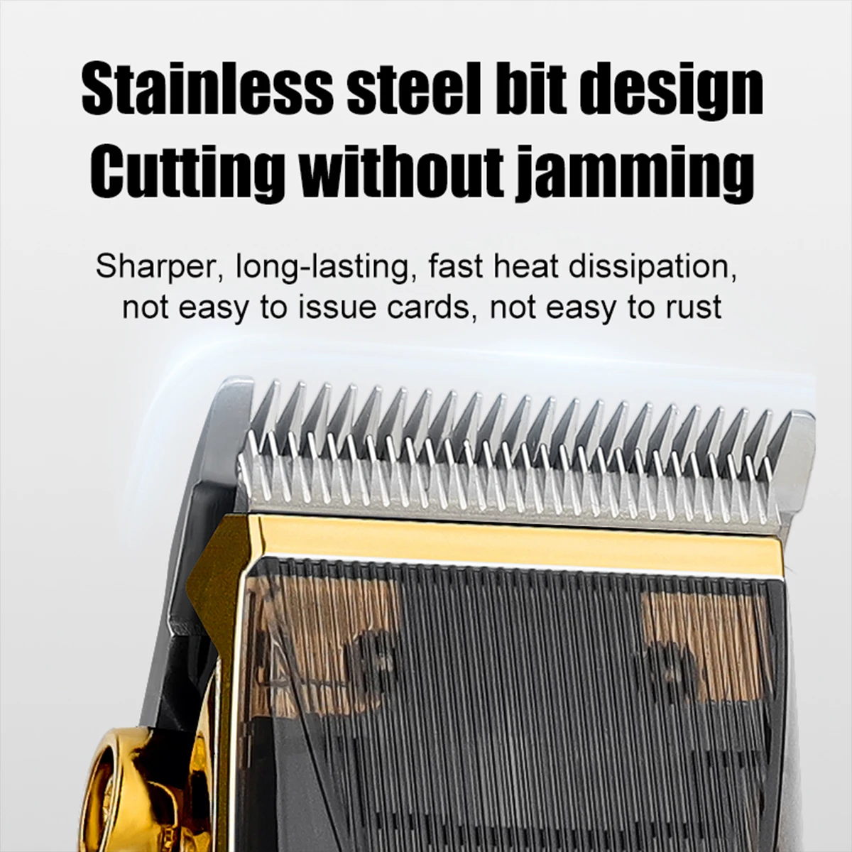 YEUKEUUAI 17 pcs Professional Men's Hair Clipper USB Rechargeable Electric Beard Trimmer Hair Clipper Set103 3