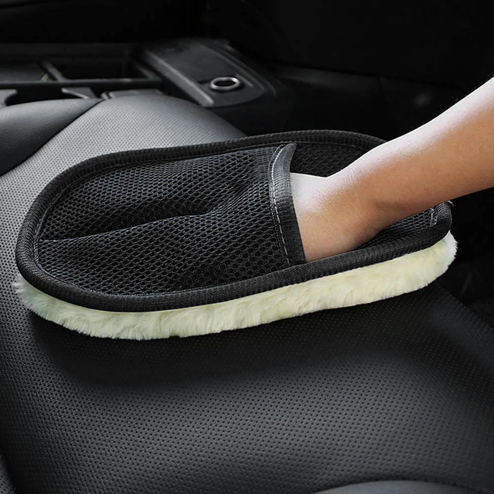 Car Cleaner Exterior Sponge Wave Glass Clean Sponge Wash Brush Cleaner Wash Car Blue Care & Cleaning