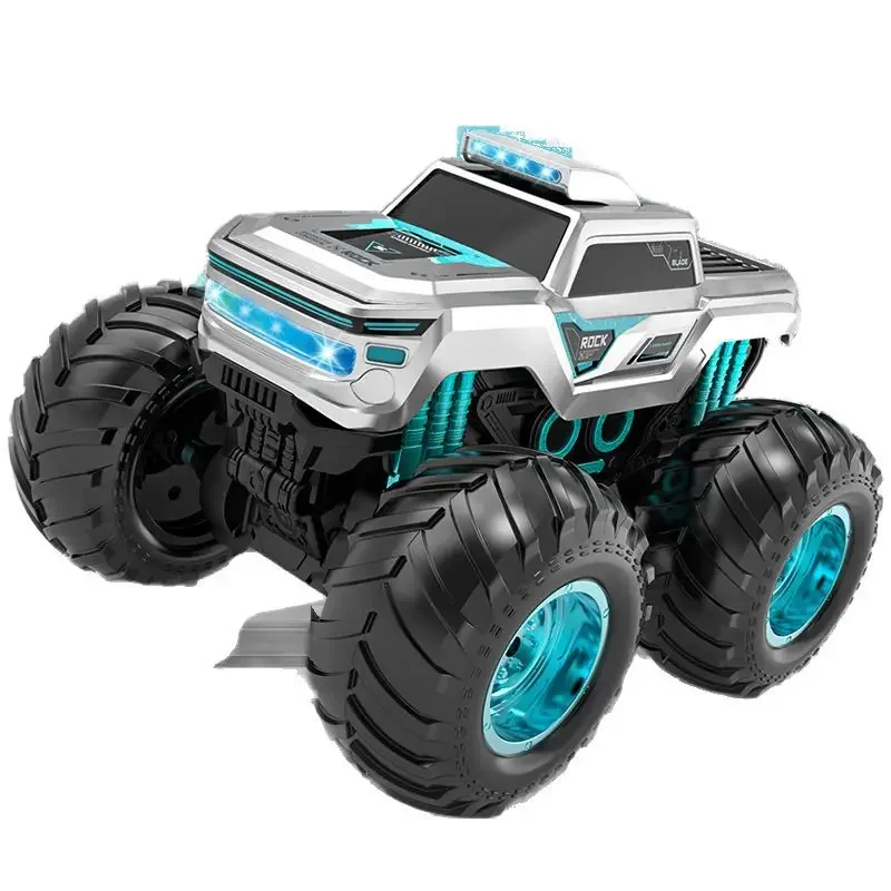 Waterproof Rc Car 1/14 Amphibious 4Wd Off-Road Vehicle Remote Control Water Land Crawler Stunt Climbing Truck Toys for Boys Gift