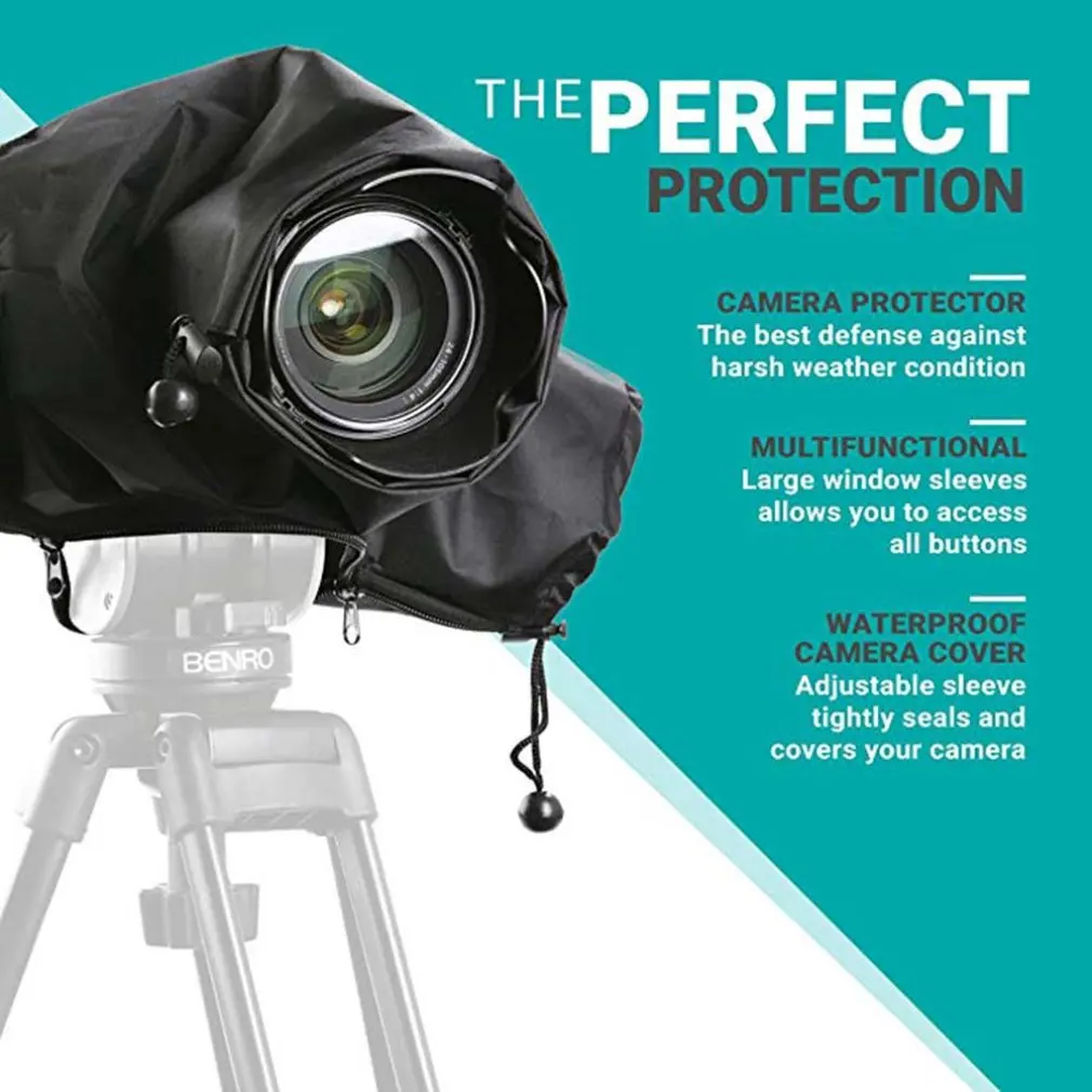 Camera Accessories Photo Professional Camera Rain Cover Protector For Large Canon Nikon DSLR Cameras camera rain cover