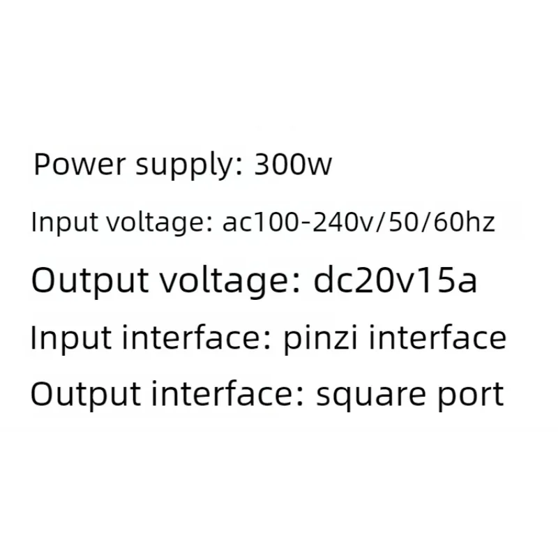 레노버 300W 20V-15A 노트북 전원 어댑터 (Legion R9000P Y9000p 고속 충전용)