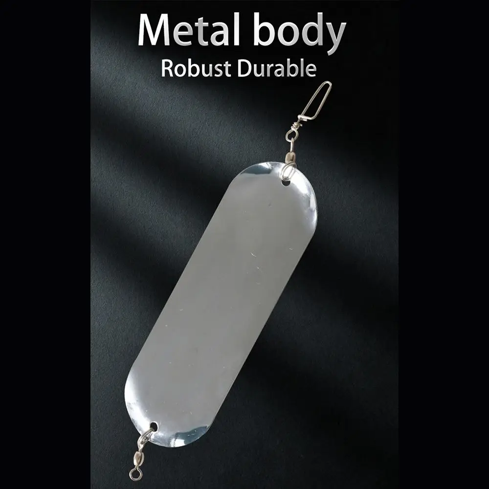 Peso Regolabile Tlapia Fishing Flasher Trolling Lure Flasher Metal Fishing Diving Board Deep 12Cm/23G Strumento Di Traina Stabile